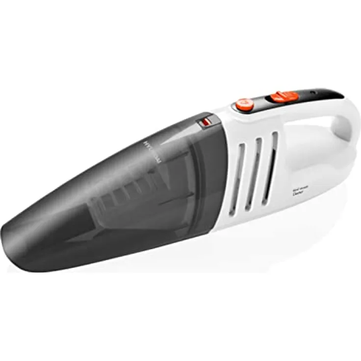 HYUNDAI HVC 101 Handstaubsauger I Akkusauger für Auto und Camping I Nass- und Trocken I Kabellos I bis zu 15 min