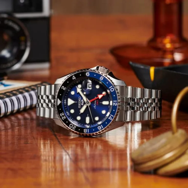 Seiko 5 Sports Automatik GMT SSK003K1 Herren Automatikuhr – Bild 3