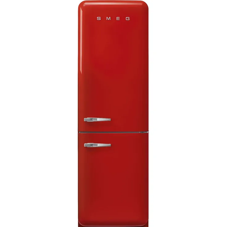 SMEG FAB32RRD6 Kühl-/Gefrierkombination, 331 l, No Frost, rechtsanschlag, Rot 50s Style