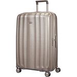 Samsonite Lite-Cube - Spinner XL Koffer, 82 cm, 122 L, 4 Rollen, Beige (Ivory Gold)