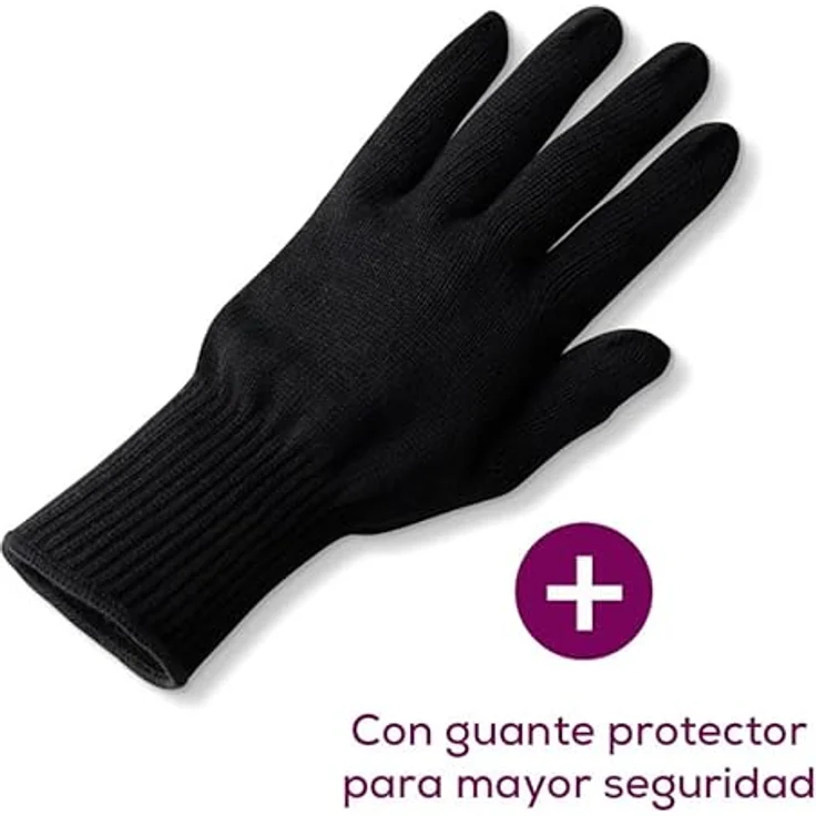 Beurer HT 62 kegelförmiger Lockenstab mit Keramik-Keratin-Beschichtung, Schnellaufheizung, Abschaltautomatik und Soft-Touch Oberfläche, inklusive hitzebeständigem Schutzhandschuh – Bild 6