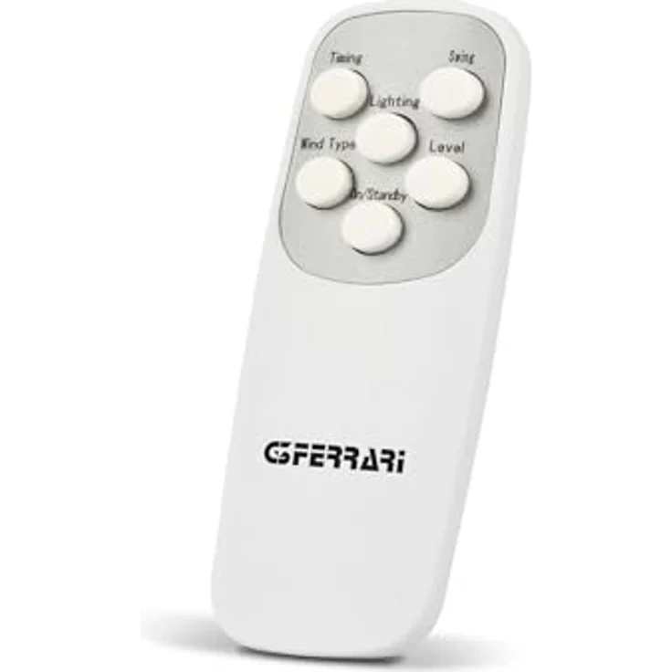G3 Ferrari G50051 Wind Master, Ventilator mit 12-Stunden-Timer und horizontaler Rotation, grau – Bild 4