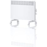 STIEBEL ELTRON neue Elektroheizung Standgerät für ca. 25 m², TÜV geprüft, Konvektor-Heizung mit elektronischer Regelung, 2 kW, energiesparend, LC-Display, Rollen, 204451, Weiß