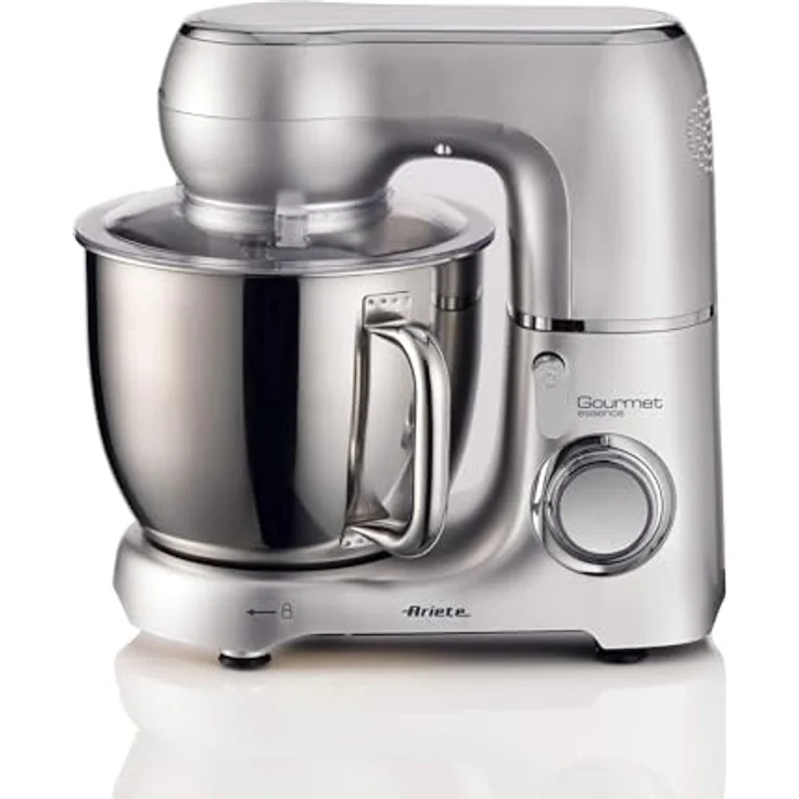 Ariete 1583 Gourmet Essence Knetmaschine, 1300 W, 5,2 l, 10 Geschwindigkeiten, 2 Schneebesen, 1 Haken, Pulsfunktion – Bild 2