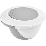 keeeper Rührschüsselset 4 in 1, Mit Spritzschutz und Teigschaber, Anti-Rutsch-Funktion, Camilla, Ø 27 x 15 cm + Ø 18 x 14 cm, 1,5 + 3,5 l, Nordic Grey