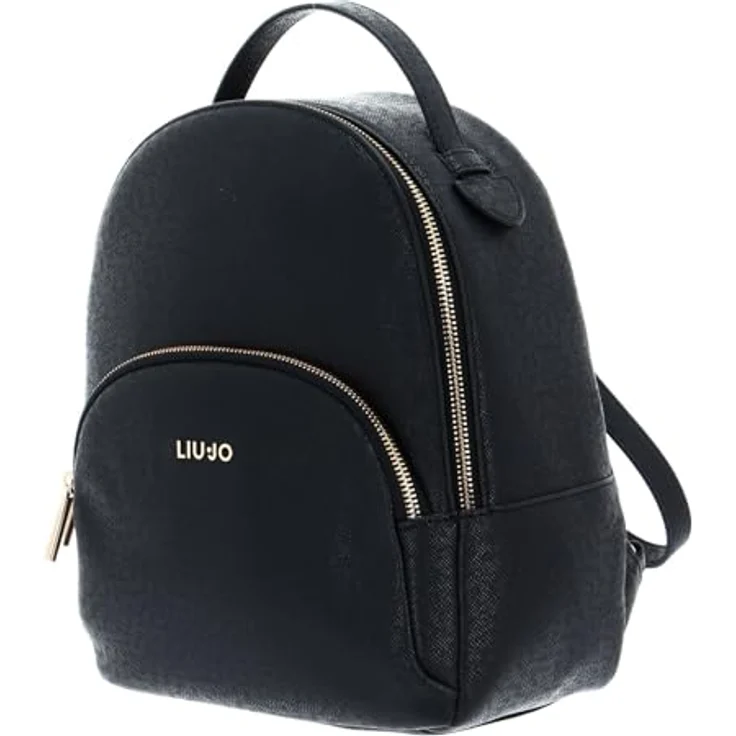 Liu Jo City Rucksack 32 cm, schwarz, aus 100% PVC, Maße 26 cm x 14 cm x 32 cm – Bild 2