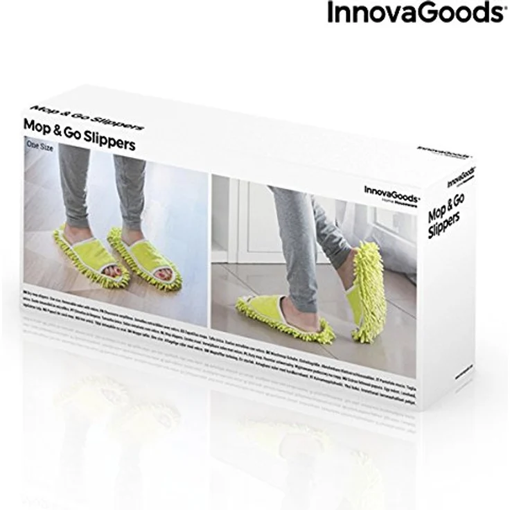 InnovaGoods Mopa-Schuhe, Grün – Bild 7