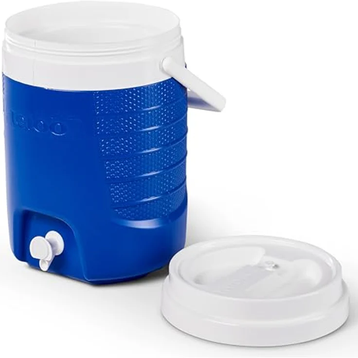Igloo 7.294588 Sport Getränkeautomat, 7,5 Liter, isoliert, blau – Bild 4