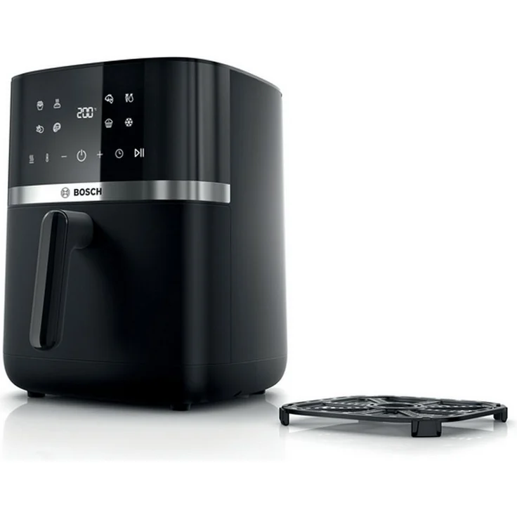BOSCH Fritteuse Air Fryer Serie 4, 6,1 L Kapazität, energieeffizient mit bis zu 95% weniger Fett, inkl. zusätzlichem Gitter für einfache Reinigung