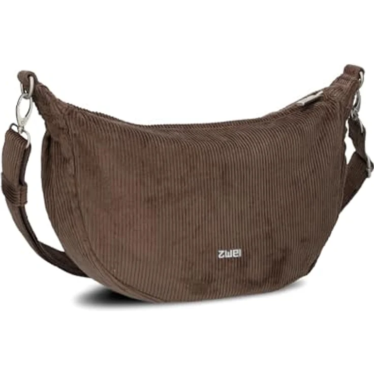 Zwei Mademoiselle.M Umhängetasche 34 cm, braun, 100% Polyurethan, kompakte Größe – Bild 1