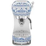 Smeg Dolce & Gabbana Espressomachine ECF02DGBEU, Siebträgermaschine, Blau