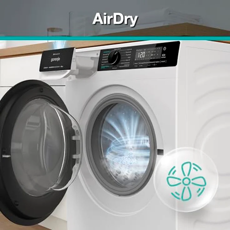Gorenje WD2PA854ADW/DE, 8 kg Waschtrockner mit 1400 U/min, freistehend, Versandkostenfrei – Bild 9