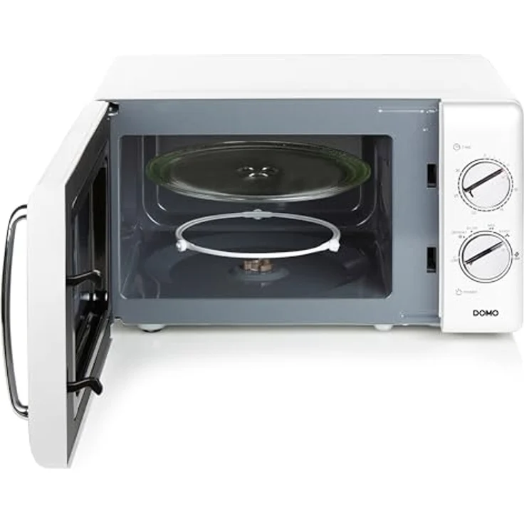 DOMO DO3125 Solo-Mikrowelle - 25 L - 900 W - mit Timer - in schwarz – Bild 4