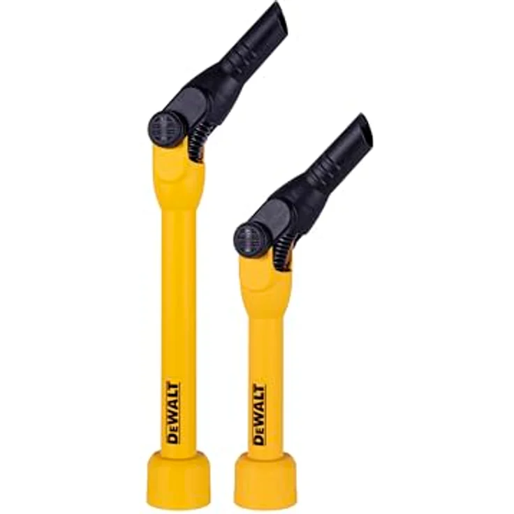 DeWalt DXVA00-1200E, Sauger-Verlängerungsrohr (2-tlg.) mit 180°-Gelenk und 5 Rastpositionen für schwer erreichbare Bereiche – Bild 2