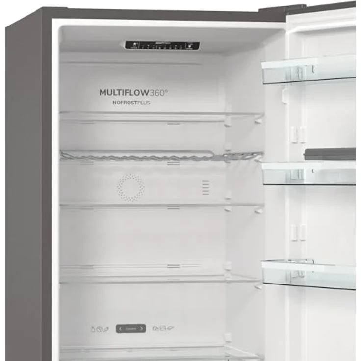 Gorenje NRC620BSXL4 742488 Kühl-Gefrierkombination, freistehend, inoxfarben, Energieklasse B – Bild 9