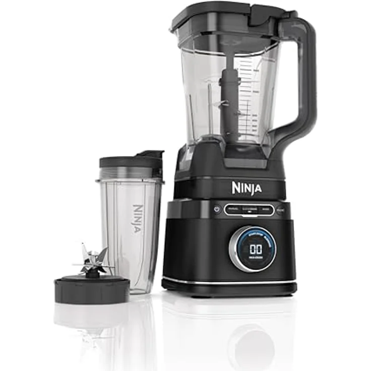 Ninja 2in1 Detect Power Blender Pro TB301EU, 1200W Mixer, Smoothies mixen, Gemüse hacken & Frozen Drinks mixen, Schwarz - Preisvergleich – Bild 1