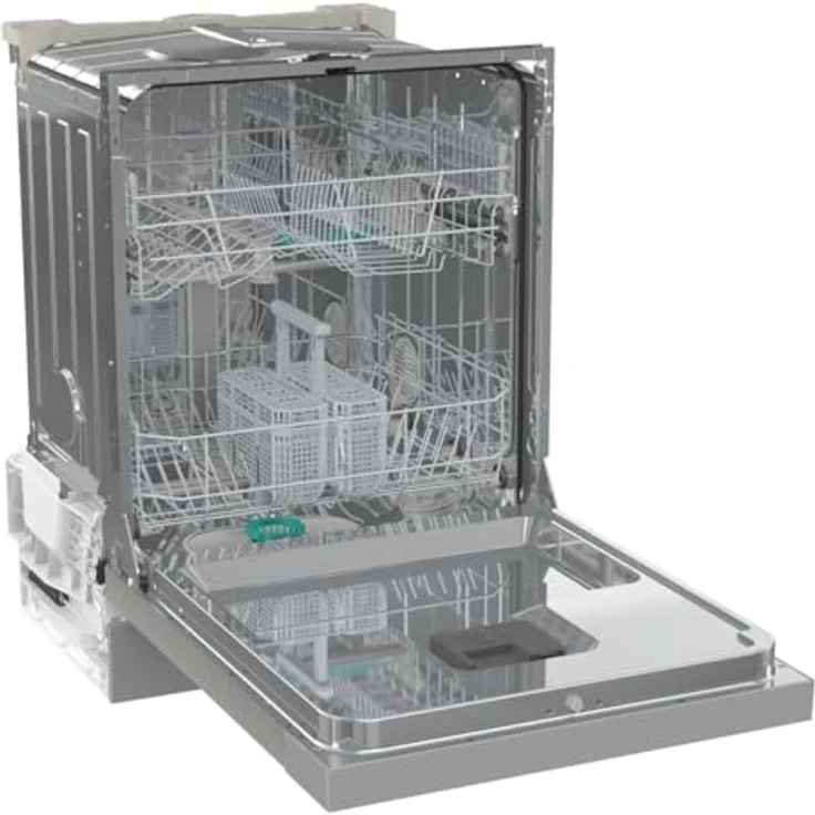 Gorenje GU642E90X Geschirrspüler, unterbaufähig, 13 Maßgedecke, 7 Spülprogramme, AquaStop, leise mit 47 dB, Farbe Inox – Bild 3