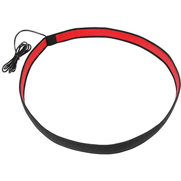 Omegon Heizband 150cm für 16'', effektive Teleskopheizung in Schwarz/Rot, flexibles Design mit Klettverschluss – Bild 3