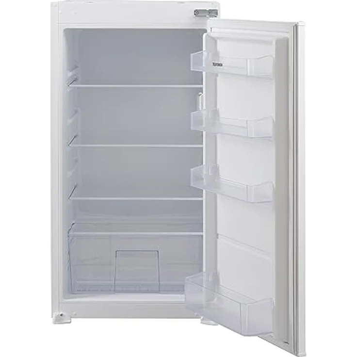 TELEFUNKEN EK102S160E Einbaukühlschrank ohne Gefrierfach | 102cm Nische | Schlepptür-Technik | 154 Liter Nutzinhalt | Temperaturregelung | Weiß – Bild 1