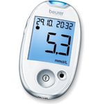 Beurer GL 44 mmol/l Blutzuckermessgerät, Weiß