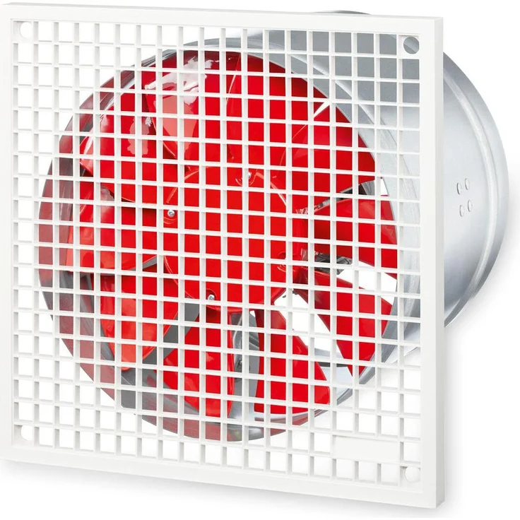Helios HSD 315/4/2 TK, Belüftungsventilator mit 4190 m³/h Luftdurchsatz, vibrationsfrei und wartungsfreier Motor
