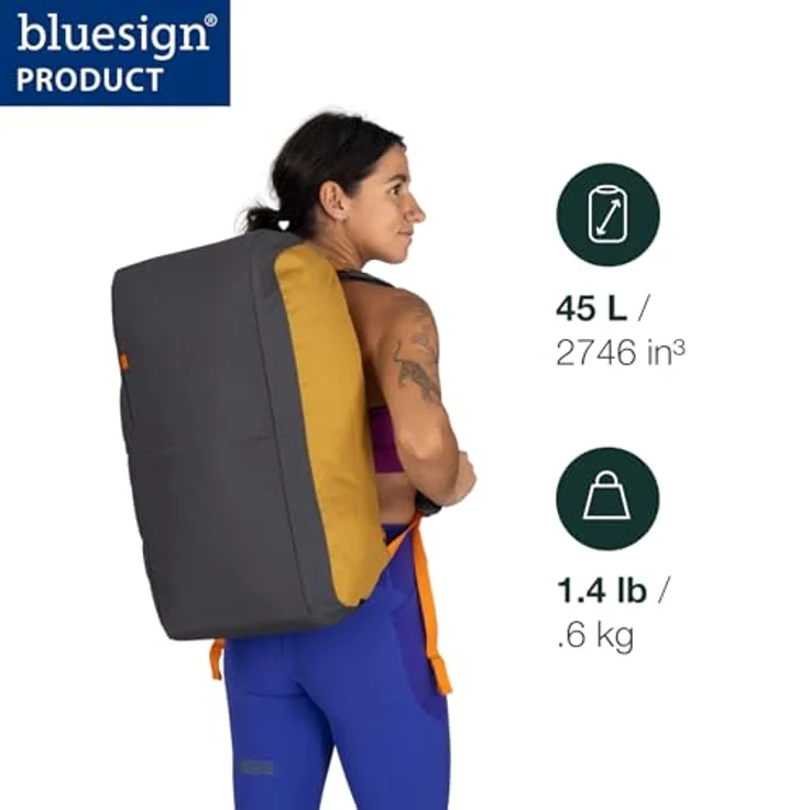 Osprey Daylite Duffel 45 Reisetasche, 53 cm, 100% PET, petrol – Bild 2