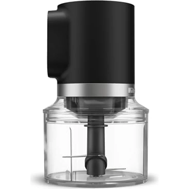 KitchenAid Go Cordless Top-Down-Zerkleinerer 5KTCR350BM, kompaktes Design mit 0,83 l Fassungsvermögen, Edelstahl-S-Messer, ohne Akku – Bild 3