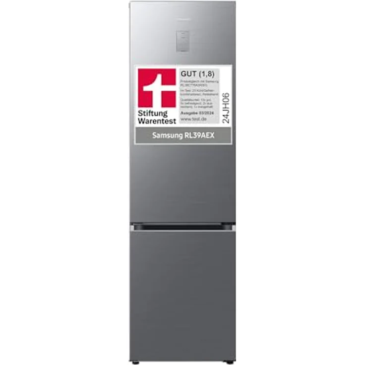 Samsung RL38C776ASR/EG Kühl-Gefrierkombination, freistehend, edelstahl, AI-Energy Mode (Smart Things), Höhe 203 cm, Energieklasse A – Bild 2