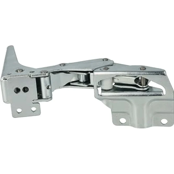Vhbw 2x Türscharnier Ersatz für Hettich 5 3306 5.0 3702 - Hochwertiges Reparatur-Set aus verzinktem Stahl, silber, inkl. Befestigungsmaterial – Bild 5