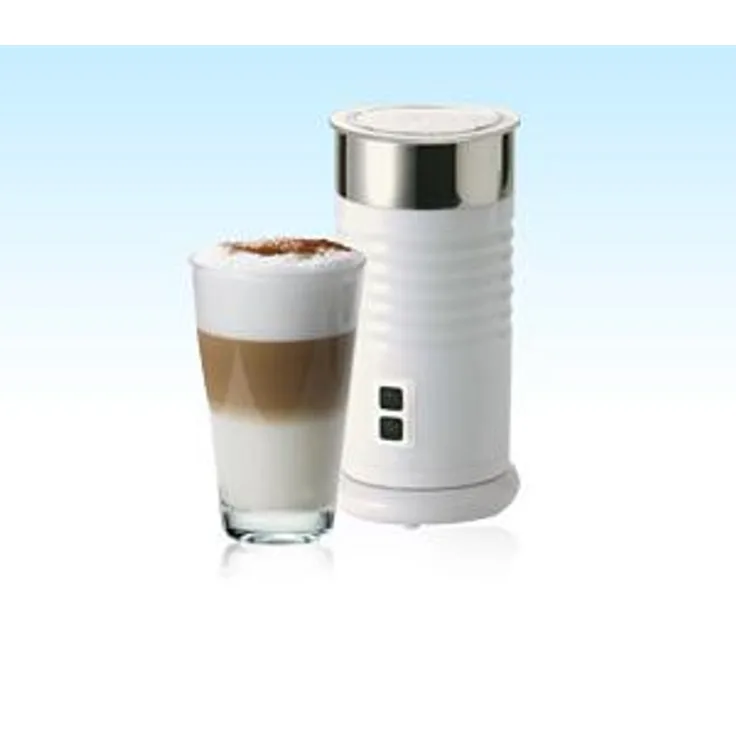 Orava MF-400, automatischer Milchaufschäumer mit elegantem Edelstahl-Gehäuse, 400 Watt, 0,24 Liter Volumen