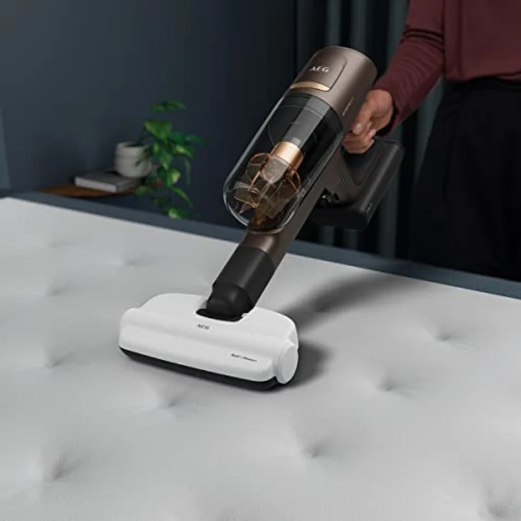 AEG AZE149 BedPro Power+ Matratzendüse (Tiefenreinigung von Betten, Matratzen, Kissen & Polstern, Haarentfernung, leichte Reinigung, verbesserte Leistung, passend für AEG 8000 Akku-Staubsauger, weiß) – Bild 2
