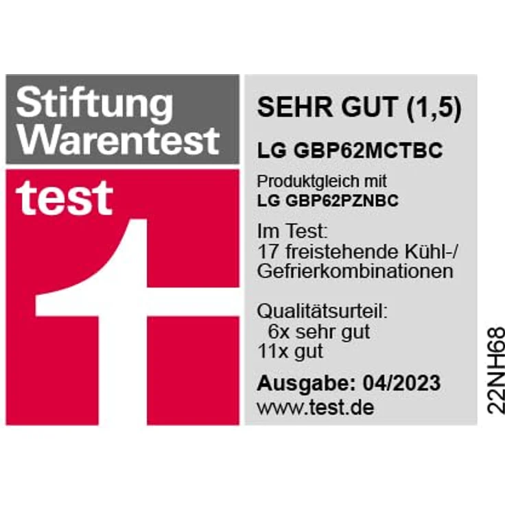 LG GBP62MCTBC Kühl-/Gefrierkombination | Klasse B | Total no Frost | LINEAR Cooling | 384 Liter Kapazität | Matte Black – Bild 2