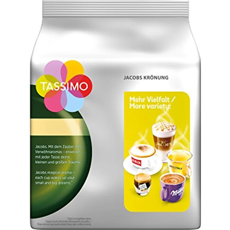 Tassimo Jacobs Krönung XL Kaffee Arabica Kaffeekapsel gemahlener Röstkaffee 16 T-Discs – Bild 2