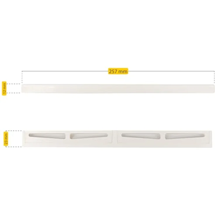 Schellenberg Fensterlüfter Plus 46606, passiver Luftaustausch für gesundes Raumklima, weiß – Bild 2