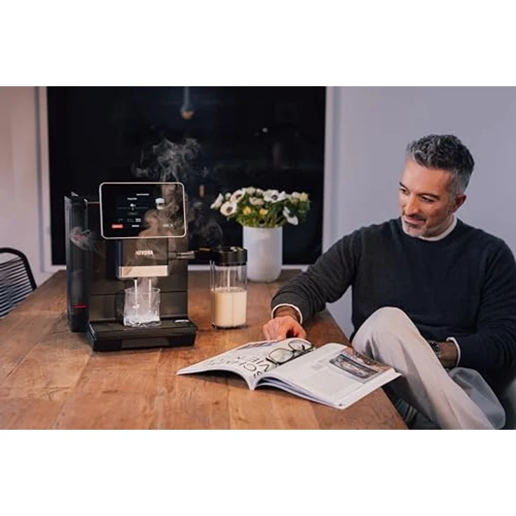 Nivona CafeRomatica NIVO 9103, Kaffeevollautomat mit 7"-Farbtouchdisplay, Titan, Aroma Balance System, Chilled Brew-Funktion, 2,2 L Wassertank – Bild 5