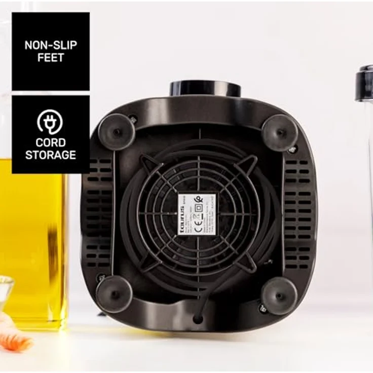 Taurus Standmixer PRIOR ADVANCE 1800 W 2 L, leistungsstarker Standmixer in schwarz – Bild 8