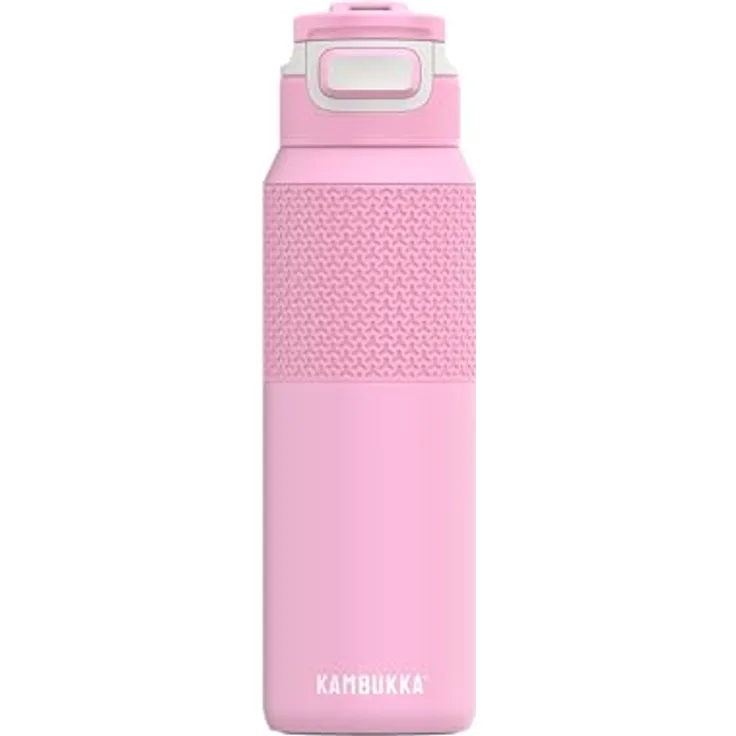 Kambukka Elton Insulated 1000ml - Pink Ambition, Thermoskanne mit 48 Stunden Eis- und 16 Stunden Wärmeisolierung