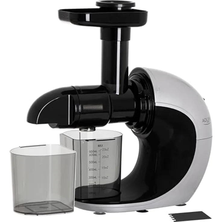 Entsafter Adler 150 W: leistungsstark, kompakt, leicht zu reinigen – genießen Sie einen nahrhaften Saft in aller Einfachheit – Bild 2