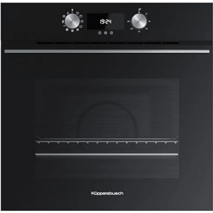 KÜPPERSBUSCH B 6200.0 S1 Backofen Schwarz, 9 Backofenfunktionen, XXL-Garraum 70 Liter, Schnellaufheizung, ökoClean