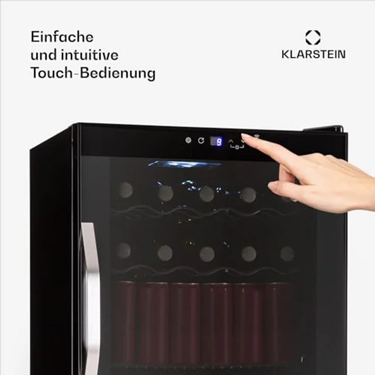 Klarstein Coachella 60, Tischkühlschrank mit 60 Liter Fassungsvermögen, WiFi-Funktion und atmosphärischer LED-Beleuchtung – Bild 6