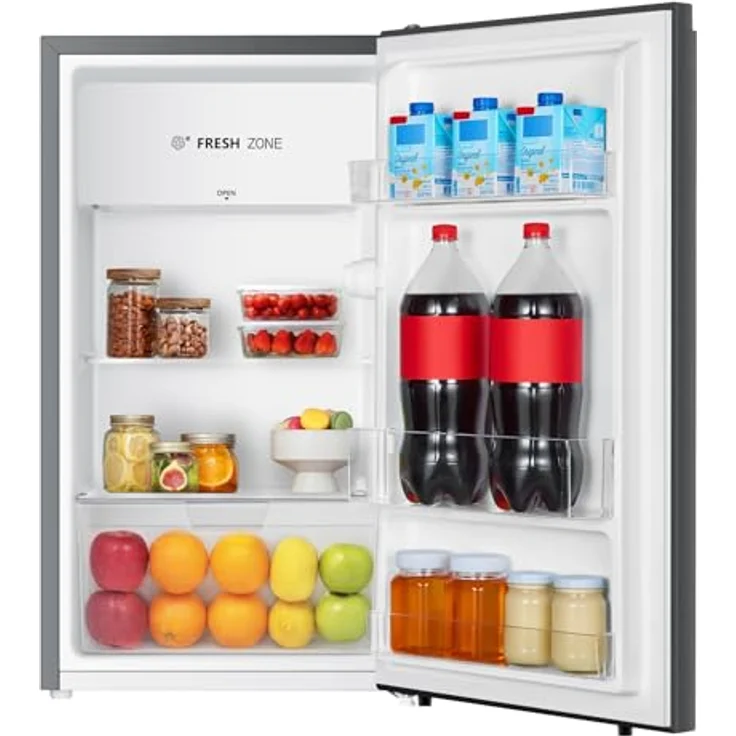 PKM KS93ESI Kühlschrank mit Kaltlagerzone, 94 Liter, Silber, Sehr leise mit 36 dB – Bild 5