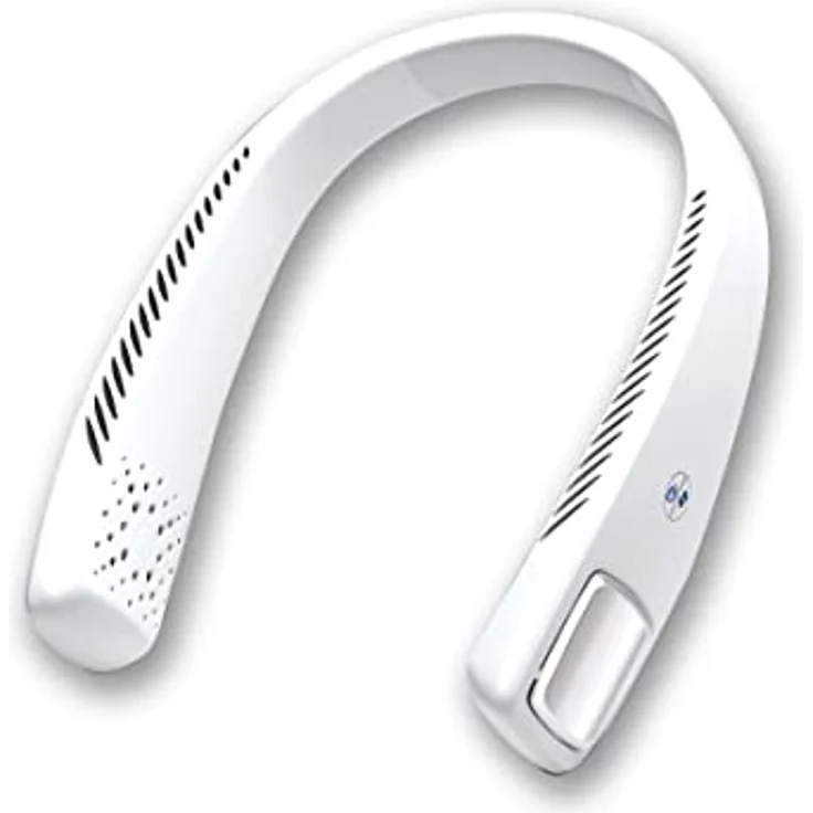 MediaShop Umhängeventilator Cool2Go, Power-Abkühlung zum Mitnehmen, Nackenventilator in Weiß – Bild 8