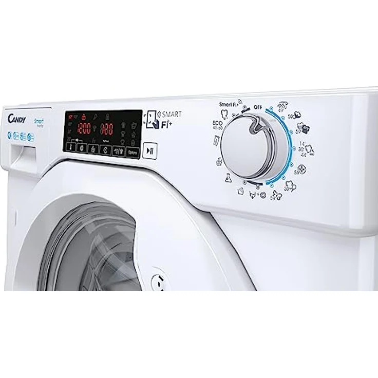 Candy CBWO 49TWME-S, Frontlader-Waschmaschine, A, Fassungsvermögen 9 kg, Einbaugerät, Breite 60 cm, Startzeitverzögerung, 16 Programme – Bild 4