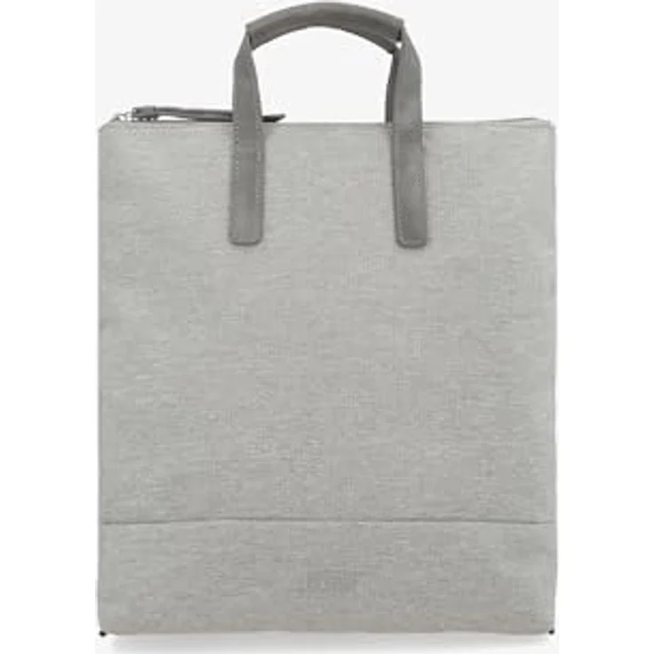 Jost Bergen X-Change City Rucksack, 32 cm, grau, 100% Canvas, praktische Größe von 26 x 9 x 32 cm – Bild 6