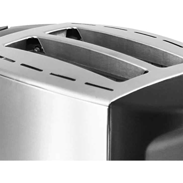 Emerio TO-108275.1 Toaster, 18-8, Edelstahl, Schwarz – Bild 4
