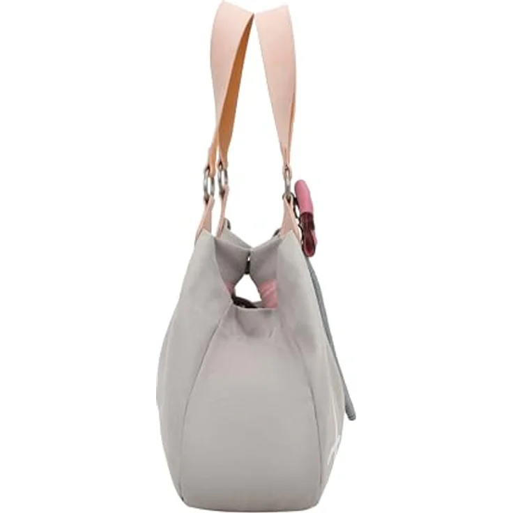 Fritzi aus Preußen Izzy Medium Hello Kitty, Canvas Shopper Tasche 42 cm, grau, 100% Baumwolle – Bild 2