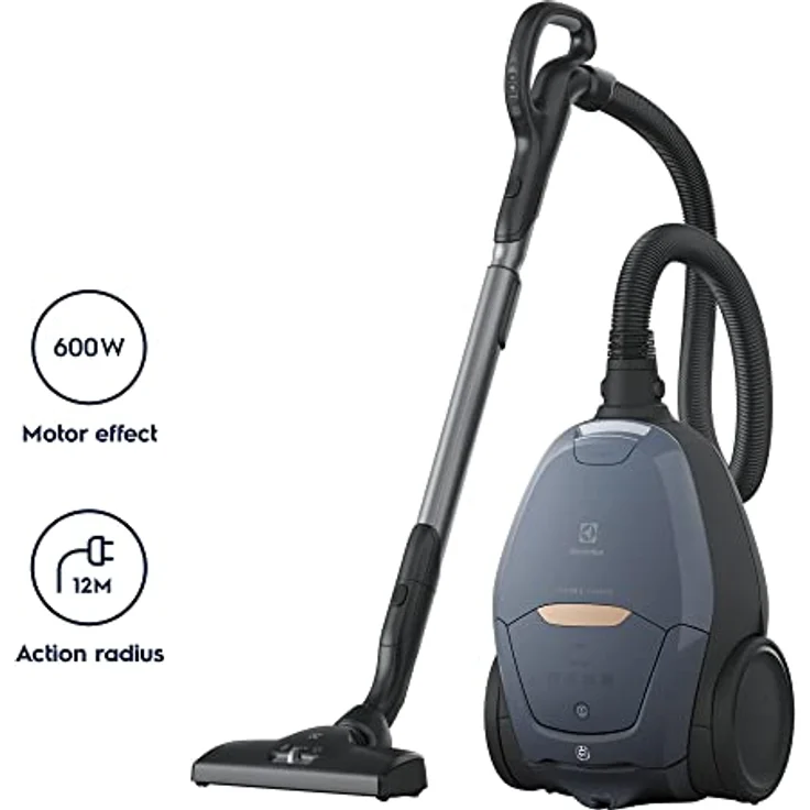 Electrolux Pure D8 PD82-8DB Bodenstaubsauger mit Beutel, 600 Watt, 12 m Aktionsradius, blau – Bild 14