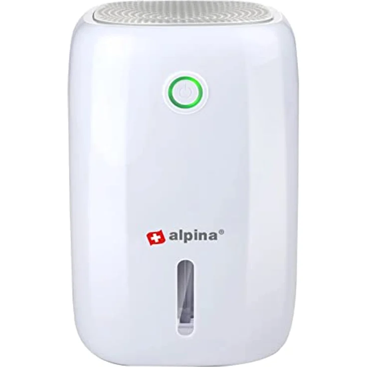 JUNG Luftentfeuchter Alpina Mini Luftentfeuchter elektrisch 22W, leise gegen Schimmel, weiß – Bild 2