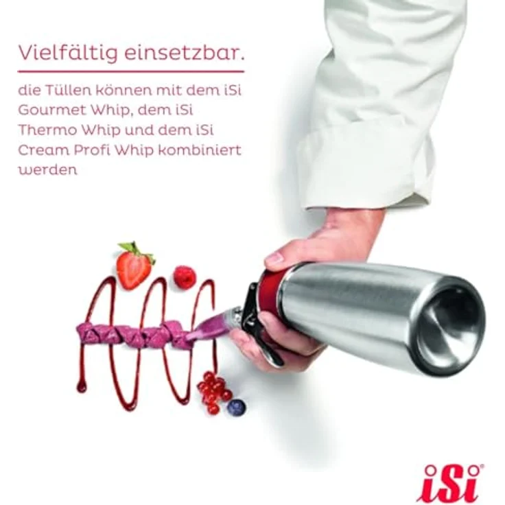 iSi Decoratiemondjes, Roestvrijstaal en kunststof, 3 – Bild 4