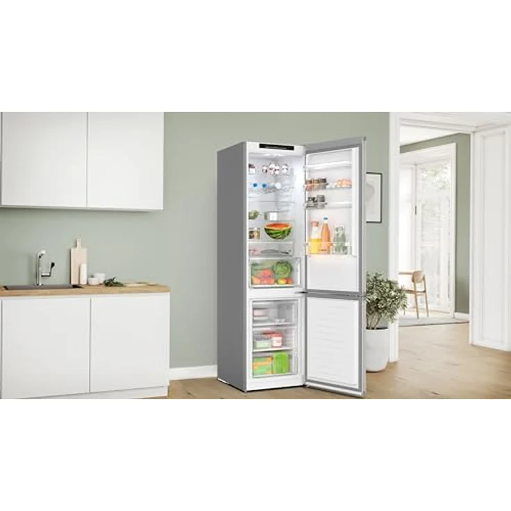 Bosch KGN392LCF Serie 4 Kühl-Gefrierkombination, freistehend, weiß, NoFrost, Breite 60 cm, Energieklasse C – Bild 3